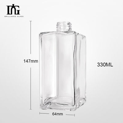 330ml 熱伝送印刷 ガラスボトル 酒と飲料のカスタマイズ