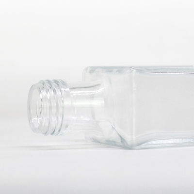 コークスクリュー 両蓋型 750ml フリントジンのガラスボトル ウォッカ・ラム ウィスキーとブランデー