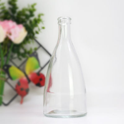 ウォッカのグラス酒瓶 ウイスキー・ラム・ジン・ブランデー 低MOQ 375ml 500ml 700ml 750ml