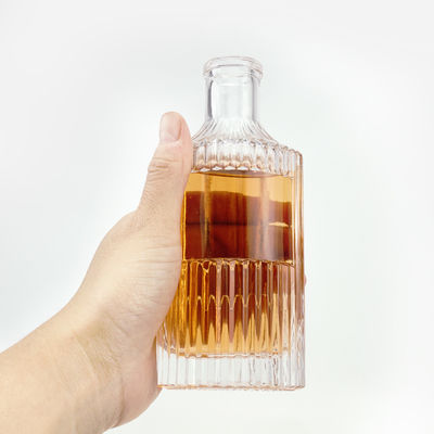 750ml フラットウイスキー 酒瓶 グラス ウォッカ アルコール 酒類 酒瓶 バー 結婚式