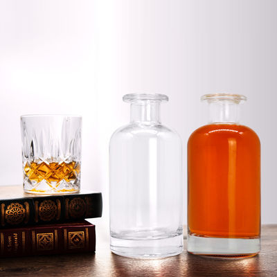 クラシック 形 フリント ブランデー スピリット 空白 酒 500ml 700ml スーパー