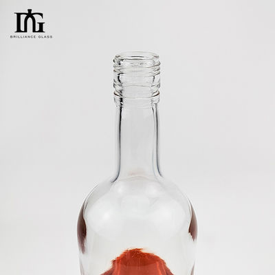 500ml クリア・フリント・ラウンド・フルーツ・ワイン・グラスボトル