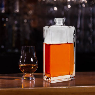 高級100ml ミニ リコア ウォッカ ウィスキー ラム ブランデー ジン 飲料用 ガラスボトル