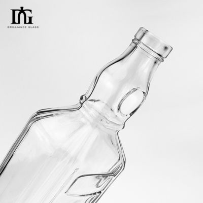 250ml/500ml/700ml/750ml ウィスキー・リクオール・テキラのための工業用フライントガラスボトル