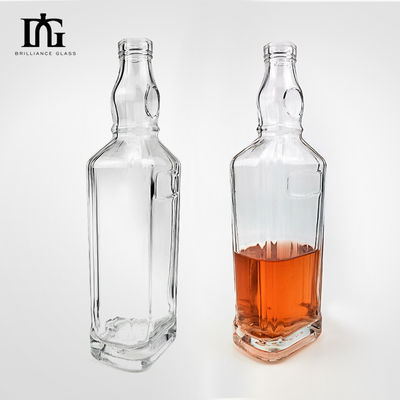 250ml/500ml/700ml/750ml ウィスキー・リクオール・テキラのための工業用フライントガラスボトル