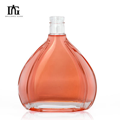 500ml 空のグラス 酒瓶 ラム ウイスキー ウォッカ 烈酒 コラー 材料 ガラス