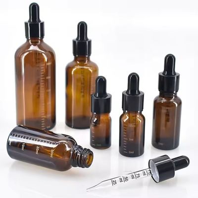 15ml 50ml スキンケアパッケージ エッセンシャルオイルドロッパー ガラスボトル オイル オーダーメイド ロゴ