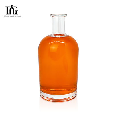 TJ028 750ml スーパーフリント 透明ウォッカ アルコール アルコール ガラスボトル