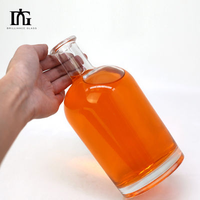 TJ028 750ml スーパーフリント 透明ウォッカ アルコール アルコール ガラスボトル