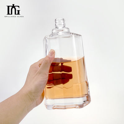 ホワイトスクリーン印刷 高白色 ウォッカ 酒 ワイン グラスボトル 375ml 500ml 700ml 1000ml
