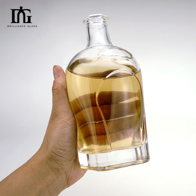080 酒類と飲料 コルクシール付きガラスボトル 500ml/700ml/750ml
