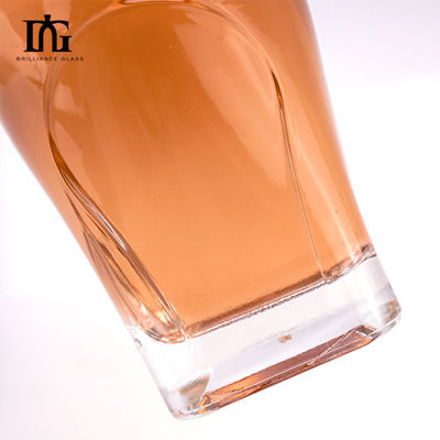 080 酒類と飲料 コルクシール付きガラスボトル 500ml/700ml/750ml