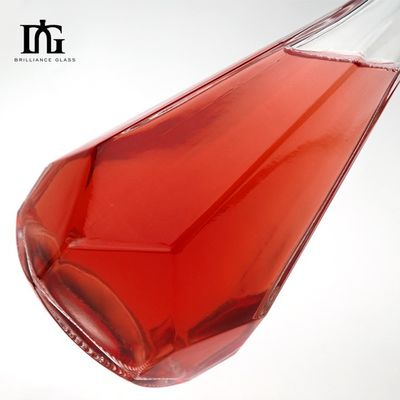 コーク付きグラス酒瓶 500ml 375ml ウォッカ・スピリット・ジン 200ml 100ml グラス素材
